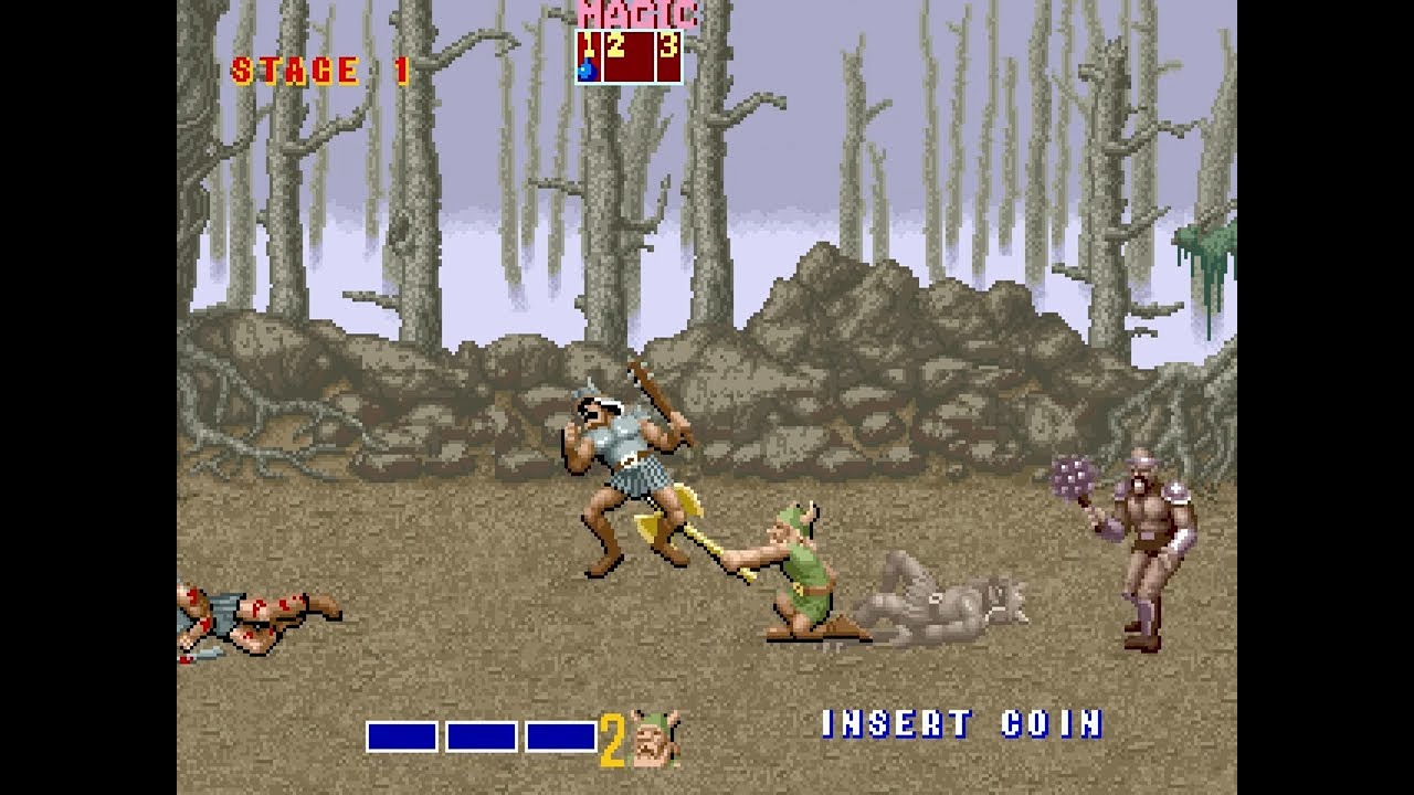 Golden Axe - Arcade Longplay (Gilius Thunderhead)