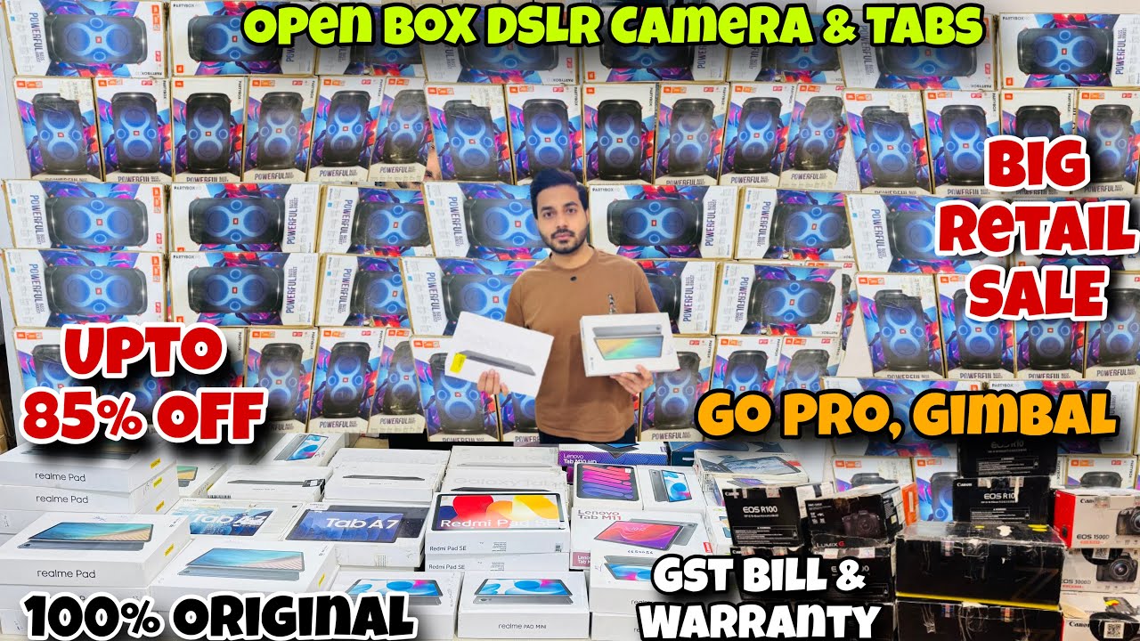 Open Box DSLR & Tablets at 85% OFF! Unbelievable Deals You Can’t Miss | Capital Darshan