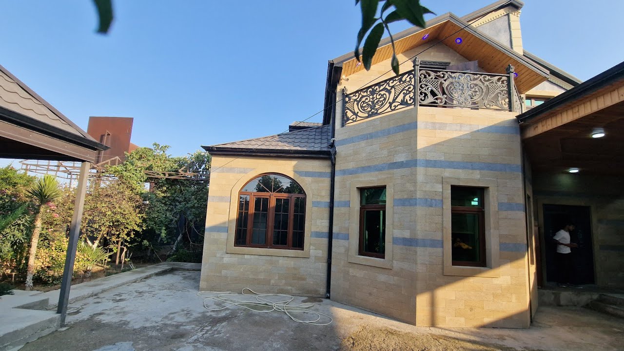 Zabrat 1 De 4 Sotda Şəxsi Tikili Bağlı Baxçalı Heyet Evi📱055 737 45 48#heyetevi #villa #tiktok 