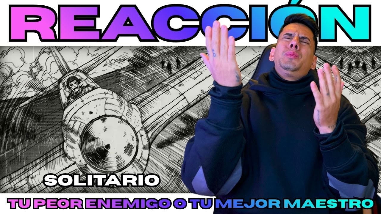 ARGENTINO REACCIONA // TU PEOR ENEMIGO O TU MEJOR MAESTRO - SOLITARIO // ELEGÍ BIEN, PORQUE TE MATA!