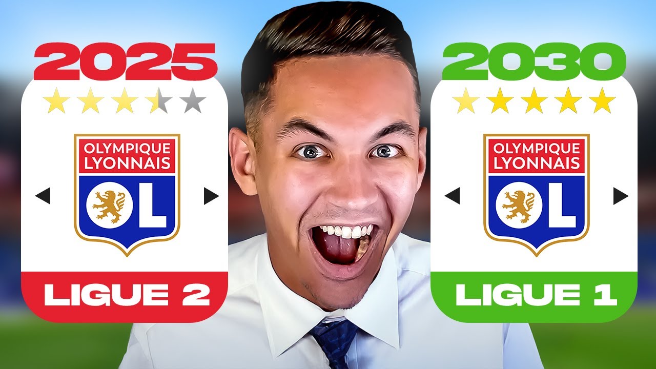 7 SAISONS POUR SAUVER L'OL (Ligue 2 à la LDC !)