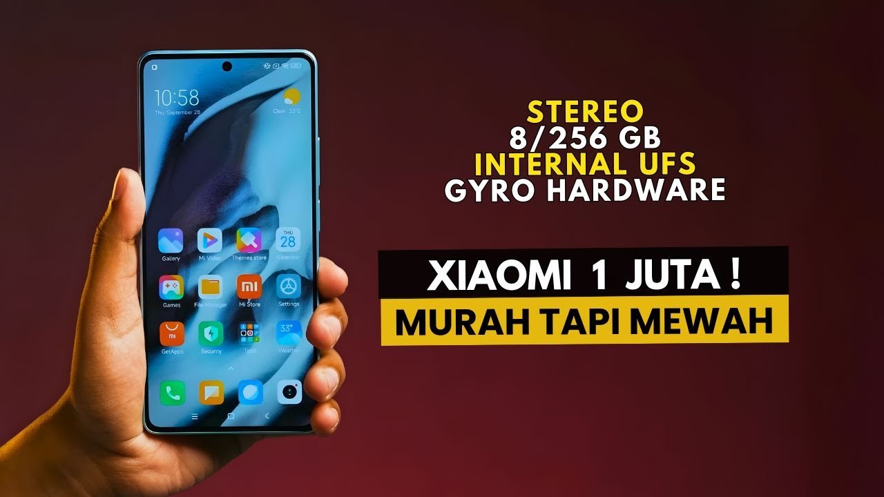 108 MP, 6000 MAH, HP Xiaomi 1 JUTAAN TERBAIK November 2025