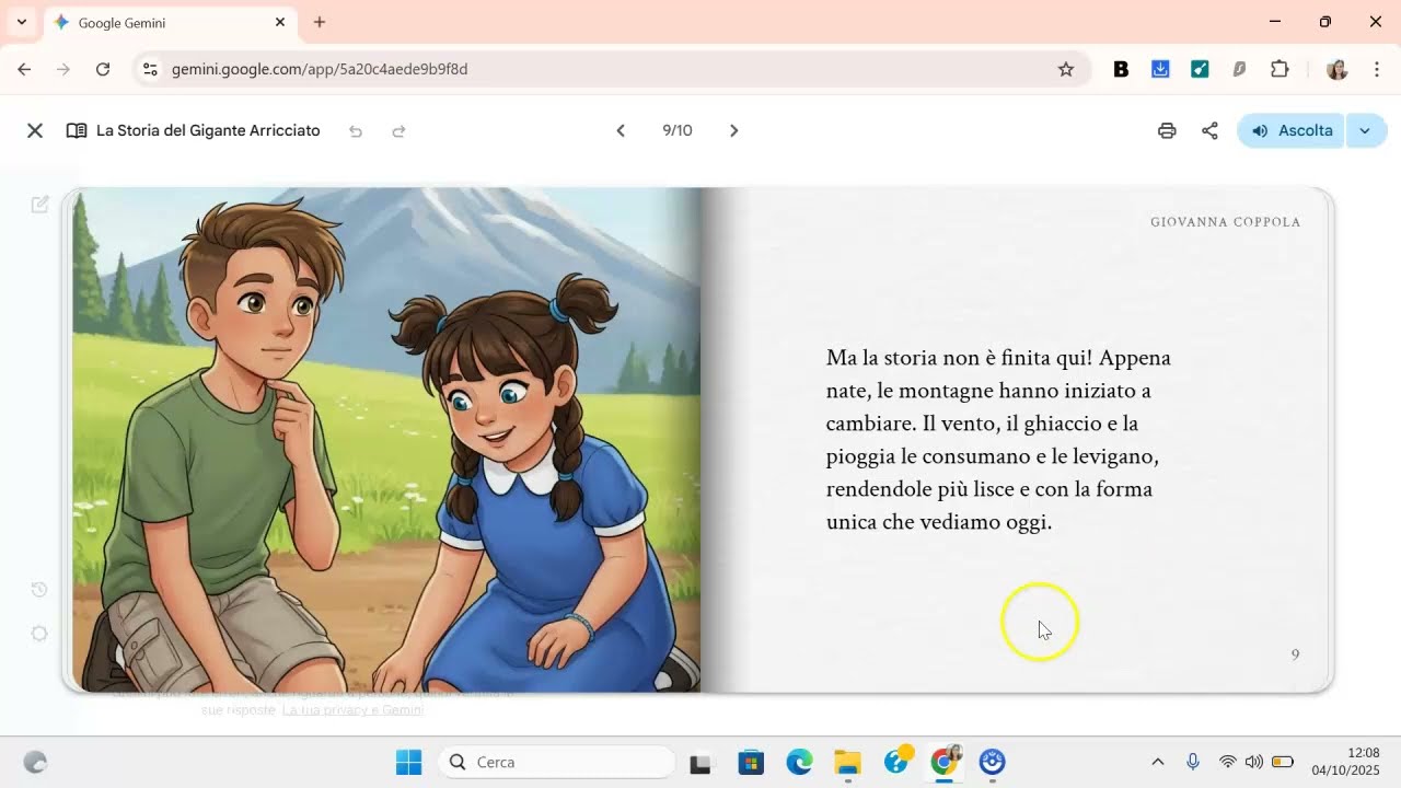 Intelligenza artificiale per docenti: creare una storia con immagini