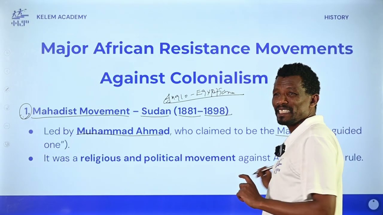2.2 African Resistance Against Colonial Expansion Part 1: History Grade 12