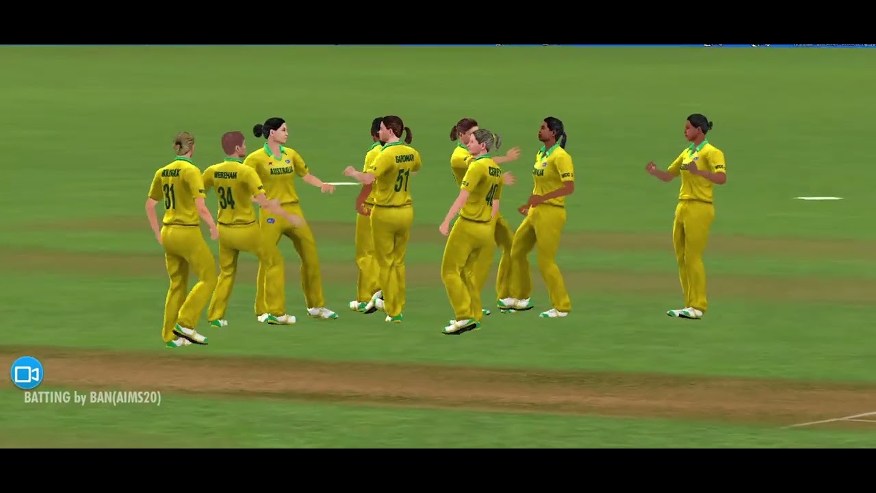 W Bangladesh Win against Australia W WCC3 game playing Women Cricket @MarvelousGames-uv1rd
