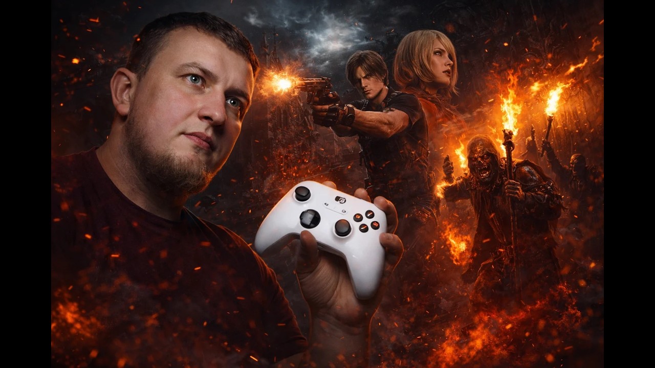 Прямой эфир Resident Evil 4 Remake начало