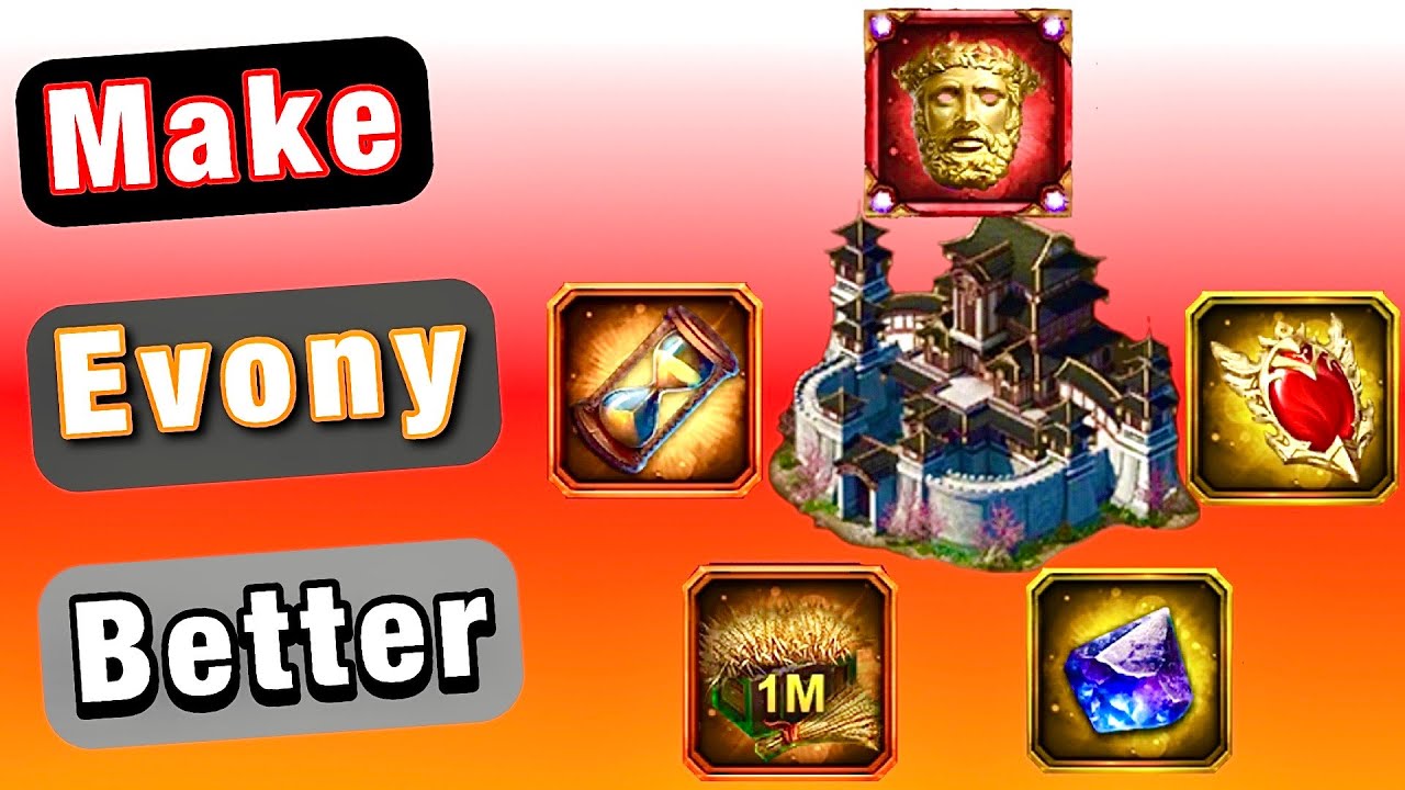 My Top 5 Ways to make Evony Better in 2026!