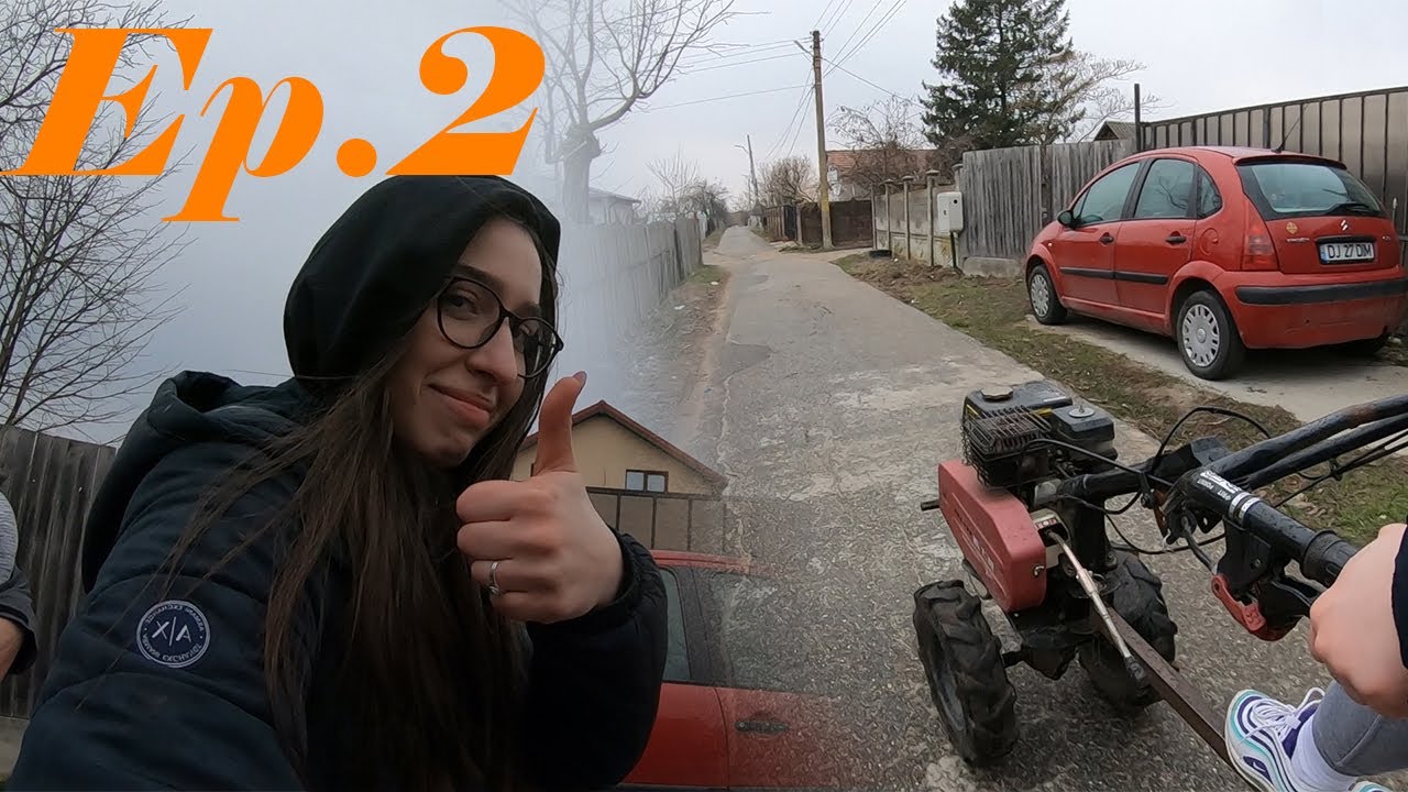 La plimbare cu motosapa-Ep.2(Nașa conduce ml-ul)
