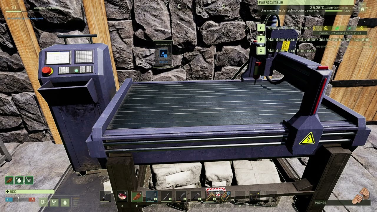 icarus #14, découverte, explorations, construction