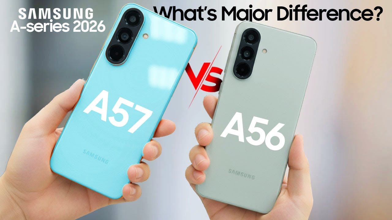 Samsung Galaxy A57 5G vs A56 5G - The REAL Difference Revealed!