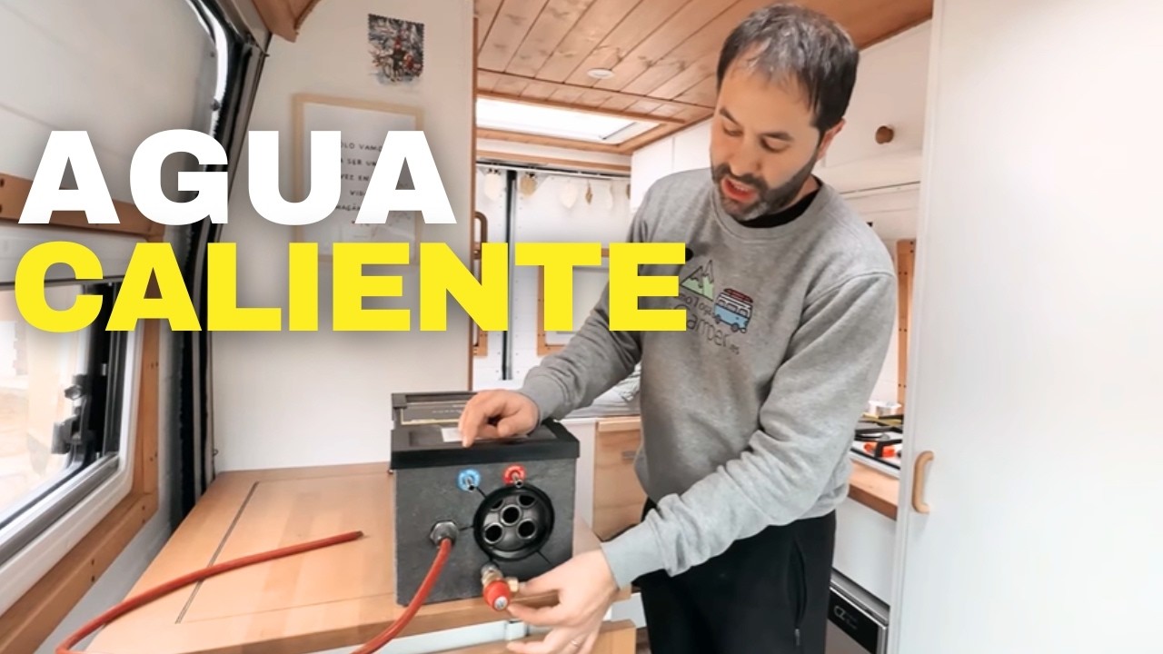 AGUA CALIENTE en tu FURGONETA CAMPER 🔥 | Instalar calentador PUNDMANN + calefacción NORDKAPP