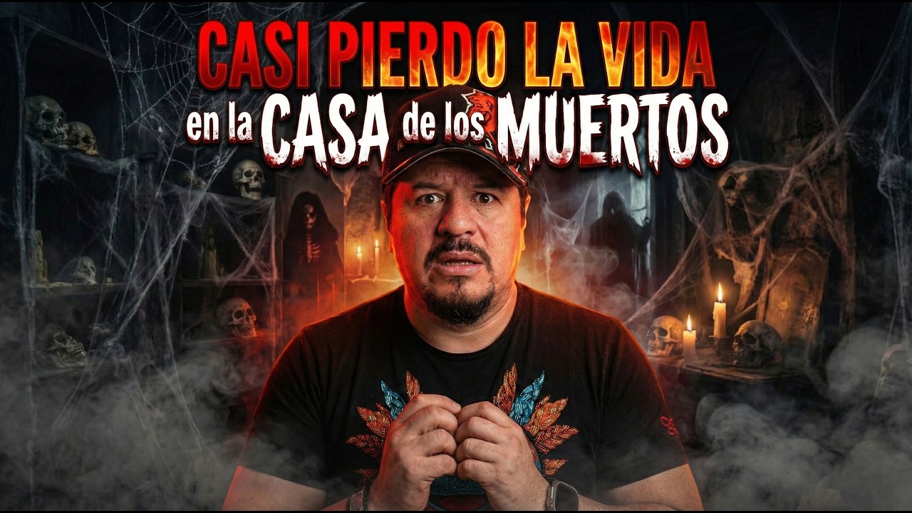 CASI PIERDO LA VIDA en la CASA de los MU3RT0S | Relatos de Terror con Omar Crew