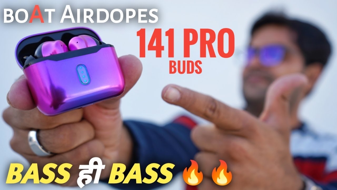 boAt Airdopes 141 Pro Buds with Metallic Finish ⚡⚡ Extra Powerful BASS 🔥🔥