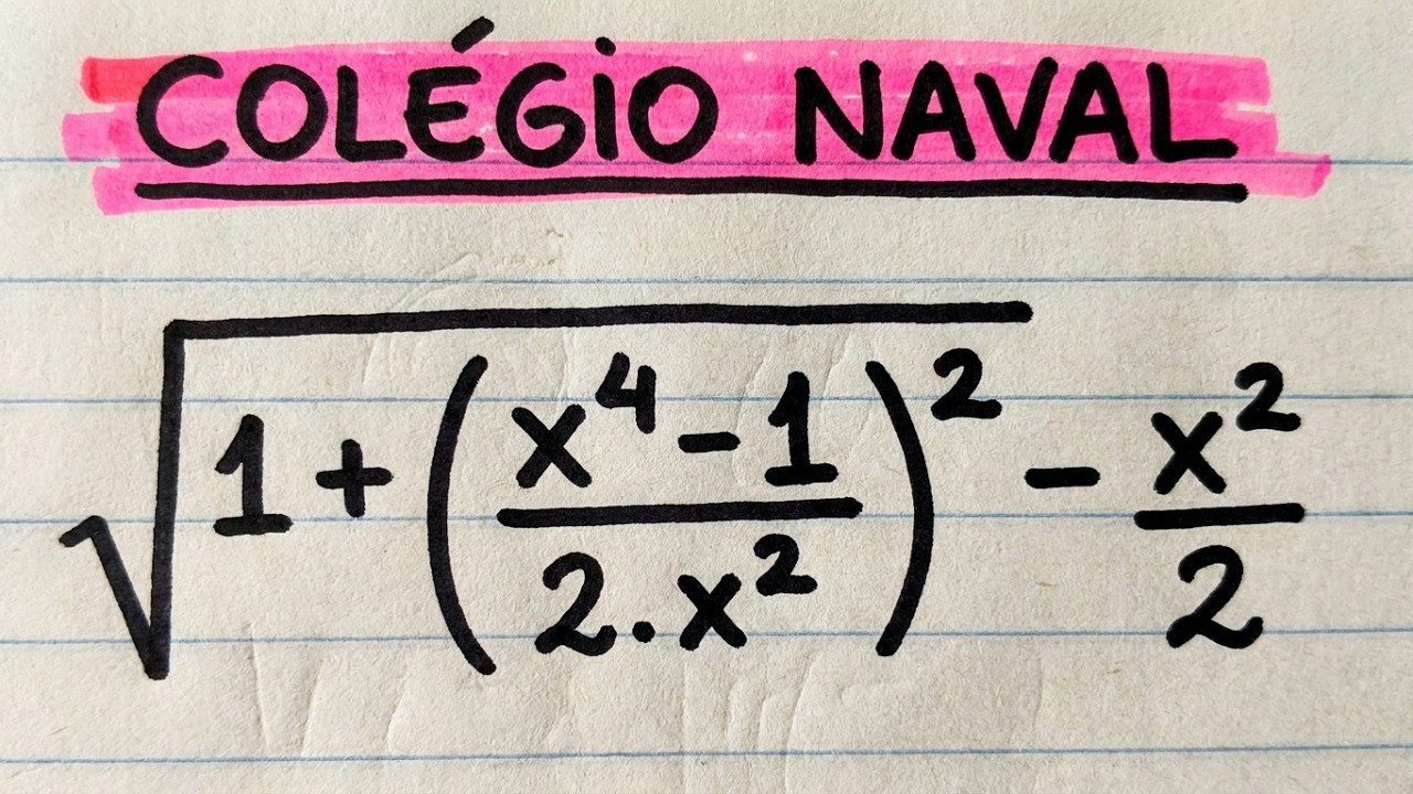 Matemática Colégio Naval: Álgebra