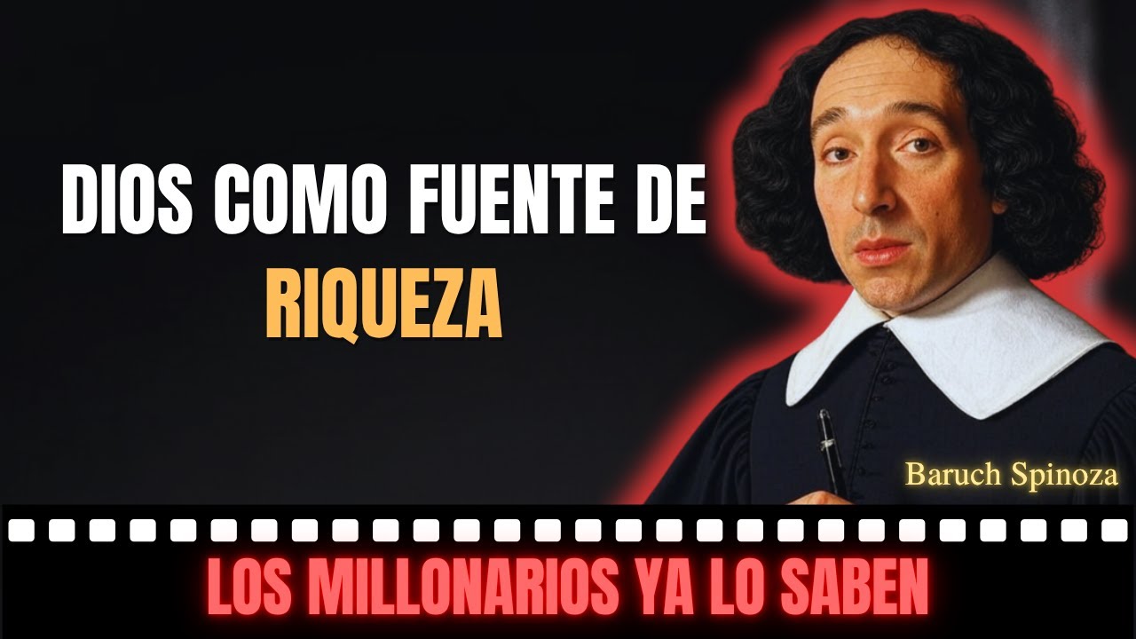 SPINOZA REVELÓ EL SECRETO DE LOS MILLONARIOS: CÓMO USAN A DIOS PARA ENRIQUECER (SIN IGLESIA)