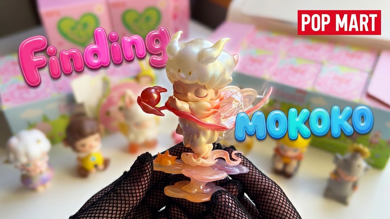 Blindbox - Pop Mart  Finding MOKOKO series 💖 FULL SET