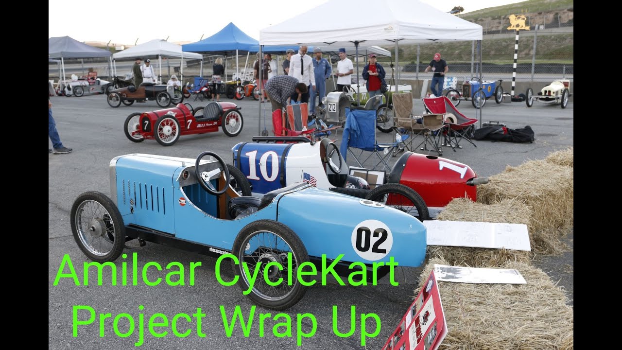 Project Amilcar Cyclekart Wrap Up