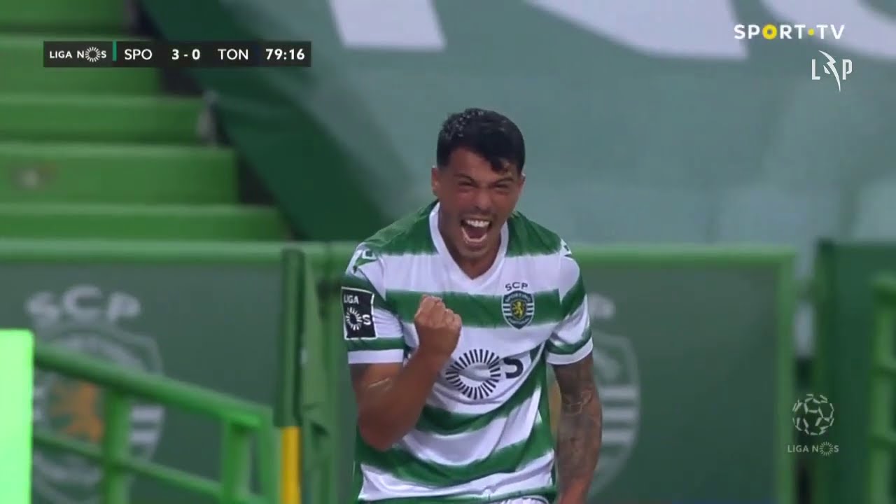 Goal | Golo Pedro Porro: Sporting (3)-0 Tondela (Liga 20/21 #6)