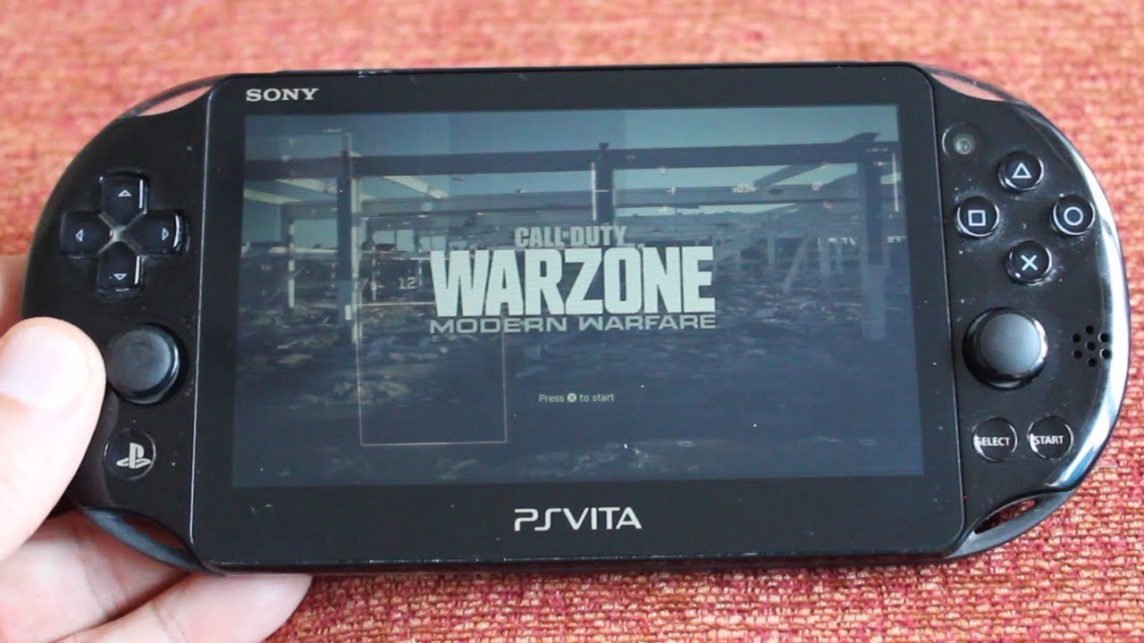 Call of Duty: Warzone PS Vita Remote Play Gameplay