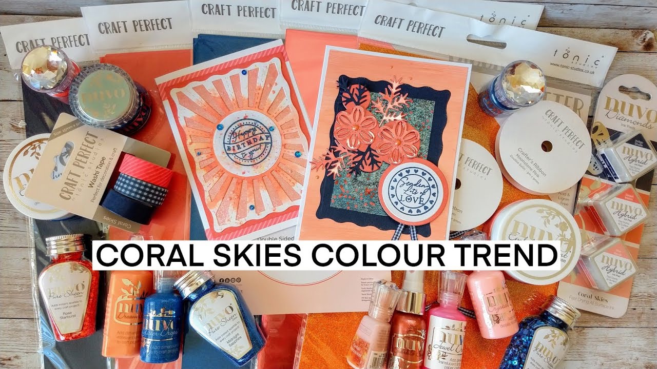 Introducing the Coral Skies Trend from Tonic Studios
