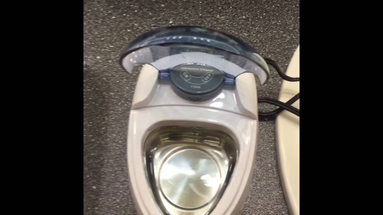 Dentures at 36: Ultrasonic denture cleaner demo (#25)