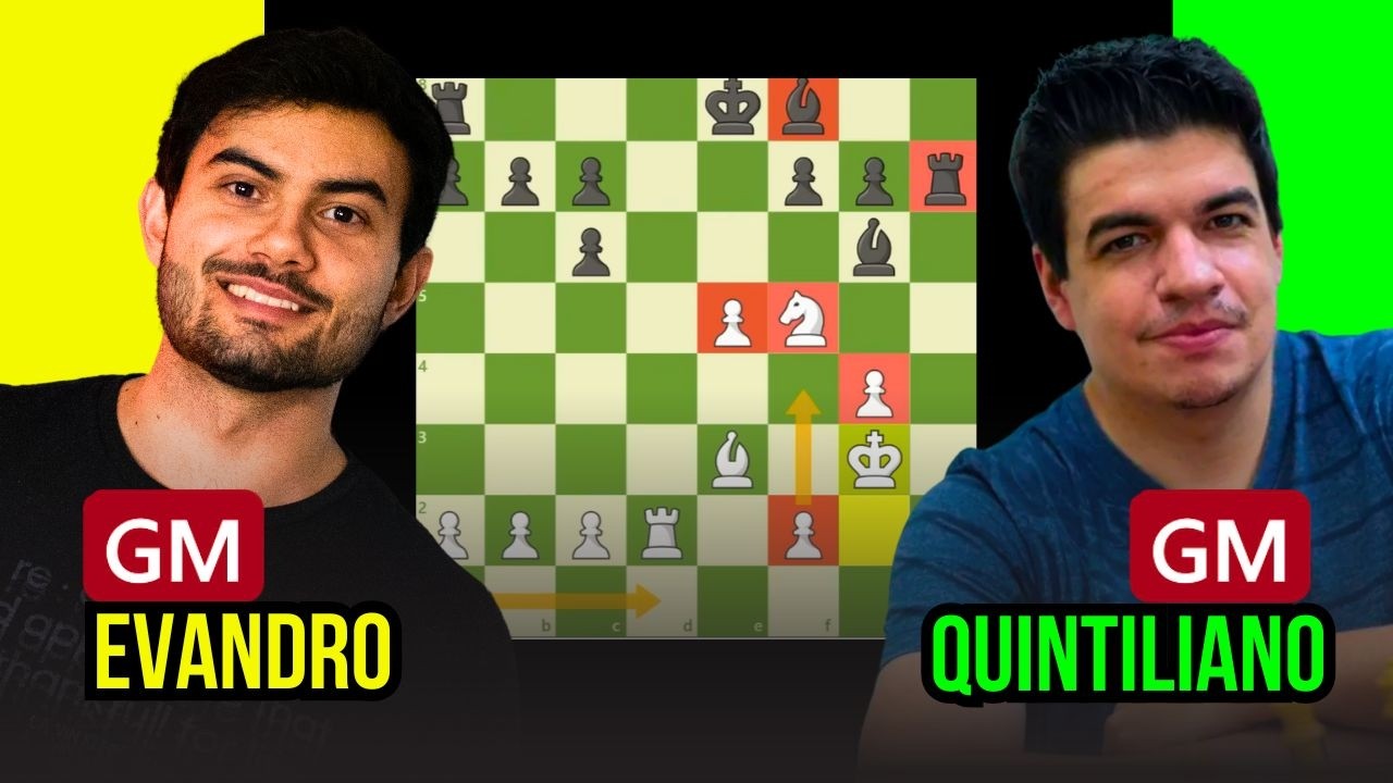 GM Evandro e GM Quintiliano analisam partida histórica!!