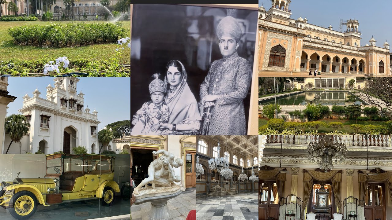 Chowmahalla palace🕌 Hyderabad 🏰🏯🏙️✨