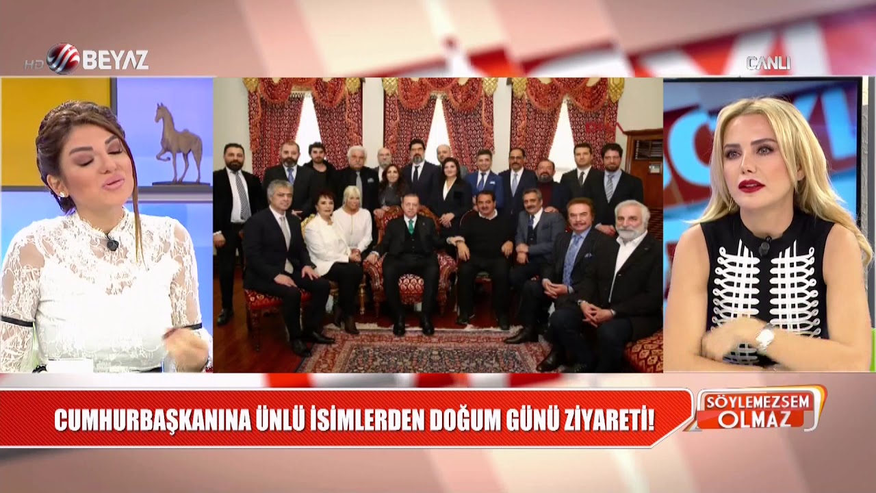 Cumhurbaşkanına ünlü isimlerden doğum günü ziyareti