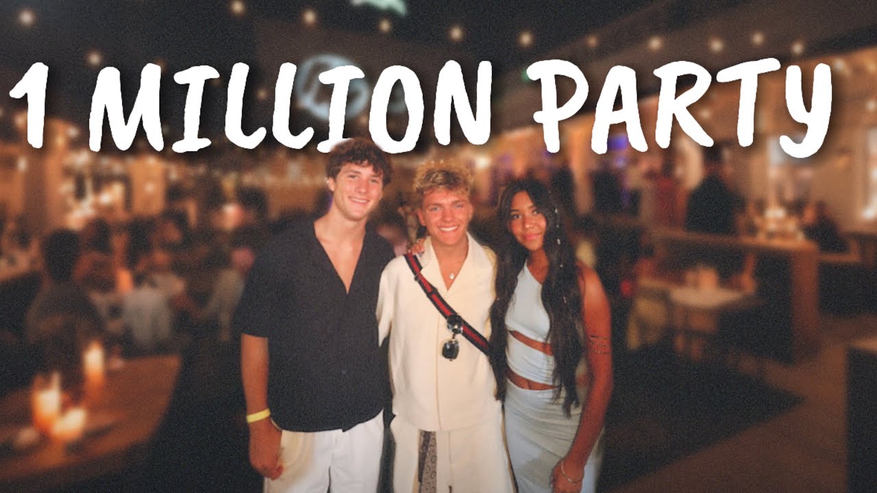 i went to PAULTOOREALL'S 1 MILLION PARTY!