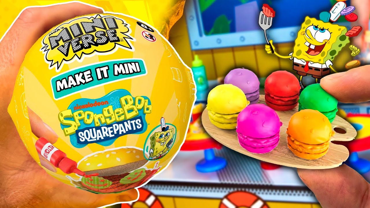 ¡MARCHANDO UNA DE CANGREBURGER! 👨‍🍳🔔 Cocinando con Bob Esponja Miniverse Make it Mini Spongebob