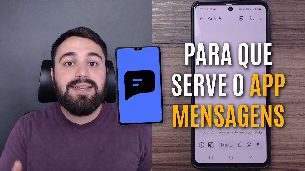PARA QUE SERVE O APP DE MENSAGENS DO CELULAR?