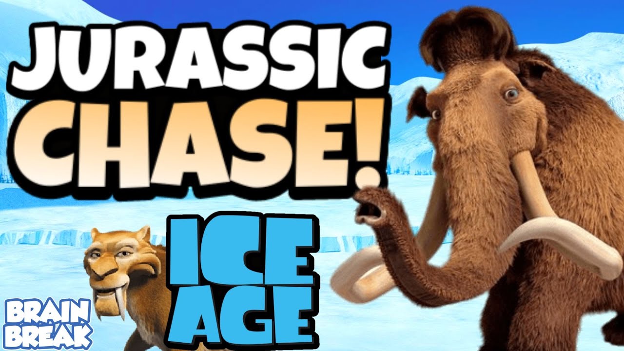 Jurassic Chase Ice Age | Brain Break | Just Dance | GoNoodle Inspired