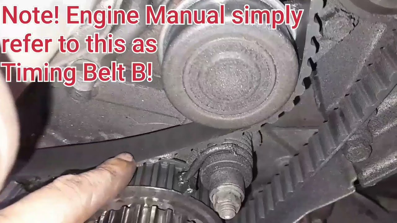 Balancer Shaft Belt Delete 4d56
