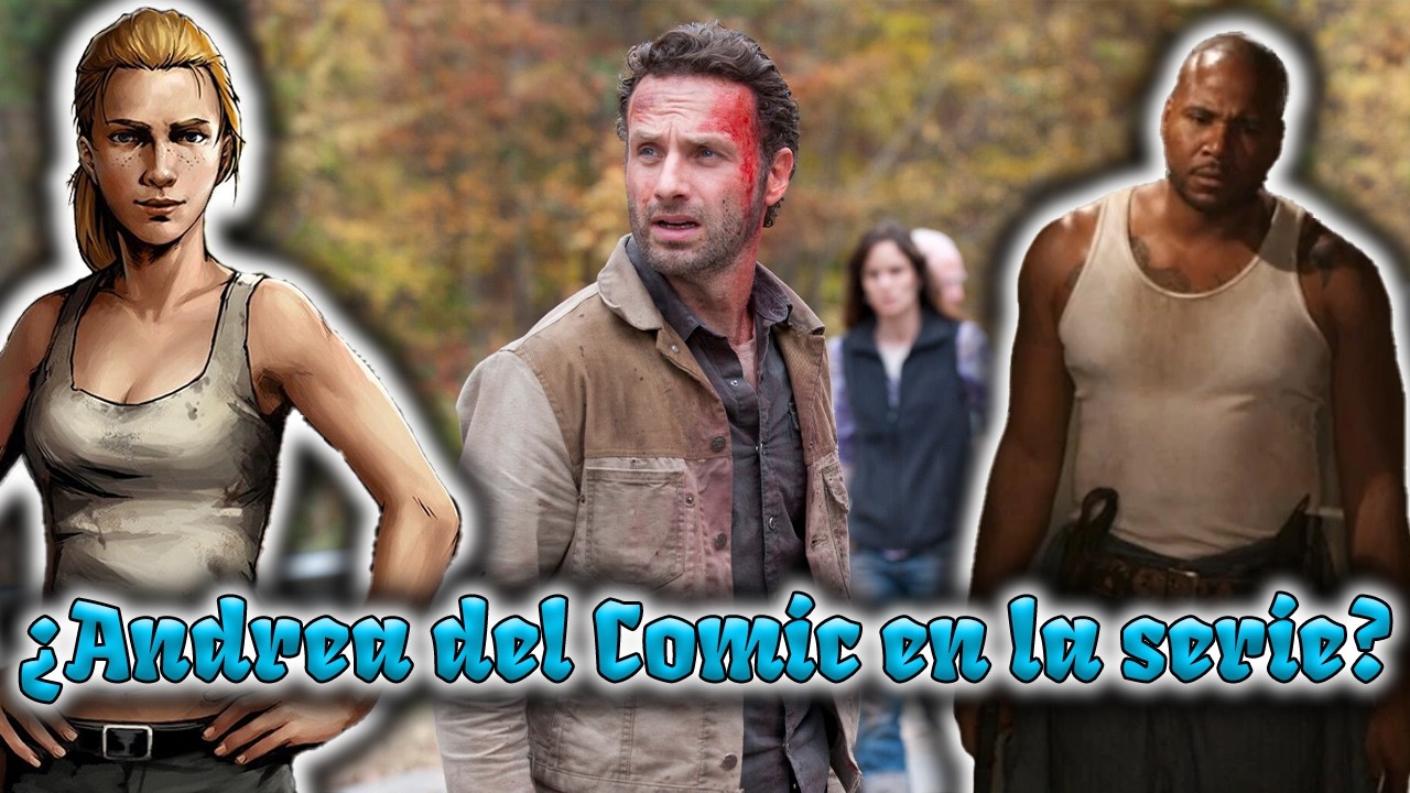 ¿Que hubiera pasado si Andrea del Cómic estaba en la serie? Parte 1-The Walking Dead  What If