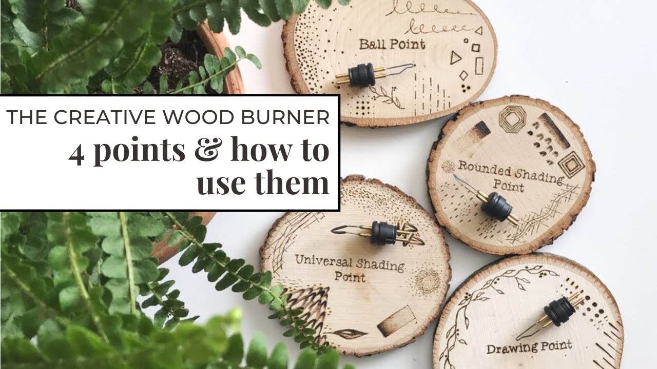 The Creative Woodburner - 4 points & how to use them