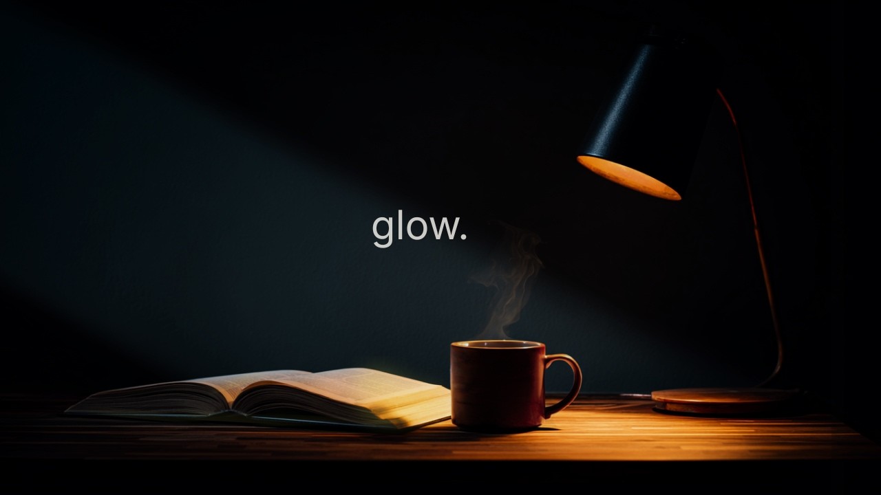 glow. | Warm Night Ambient Music for Focus, Study & Reading