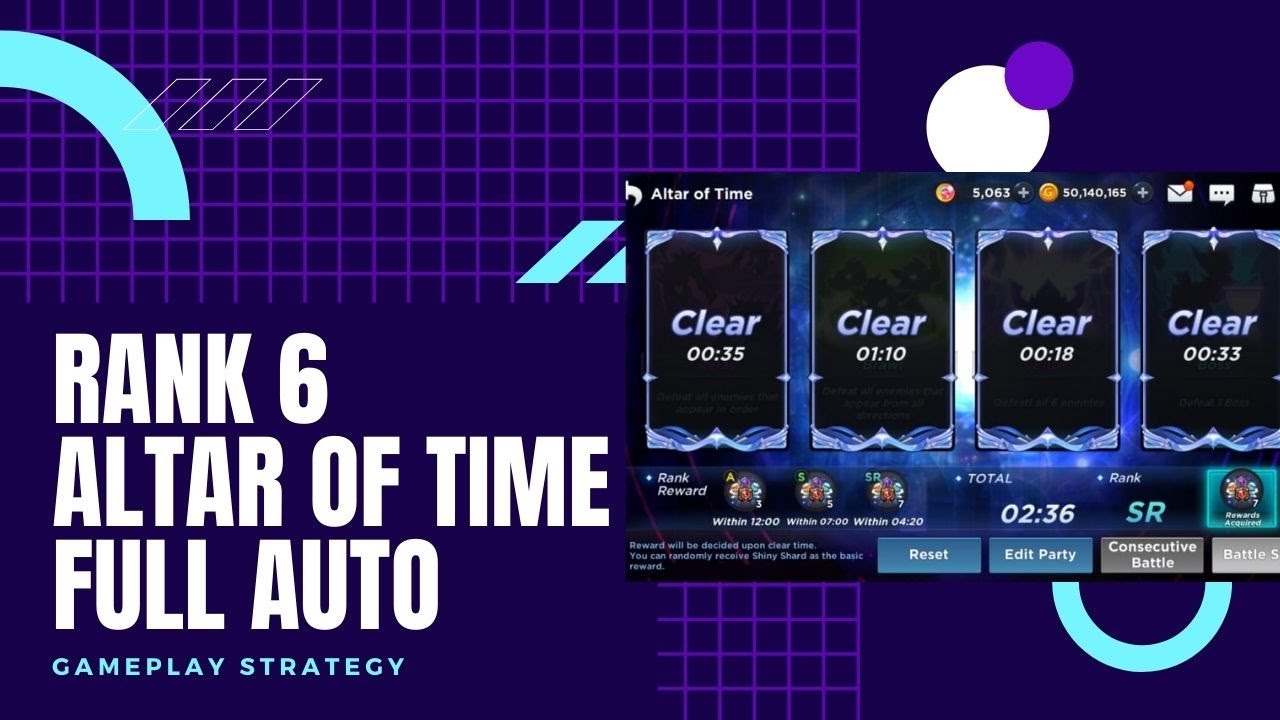 #48 [Rank 6] Altar of Time Full Auto 2:36 | Grand Chase
