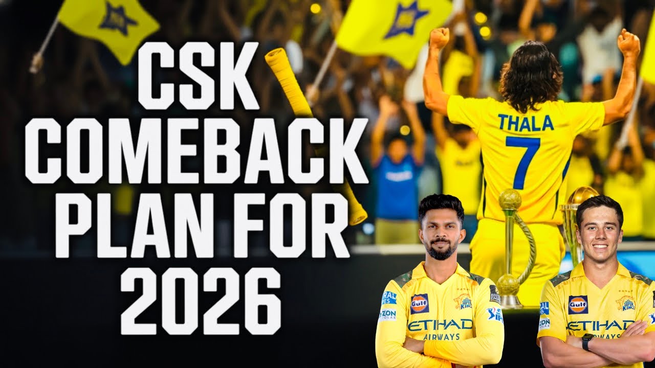 CSK 2026 Auction Strategy Revealed 💥 Who Will Replace Dhoni? | Best Playing 11 Prediction