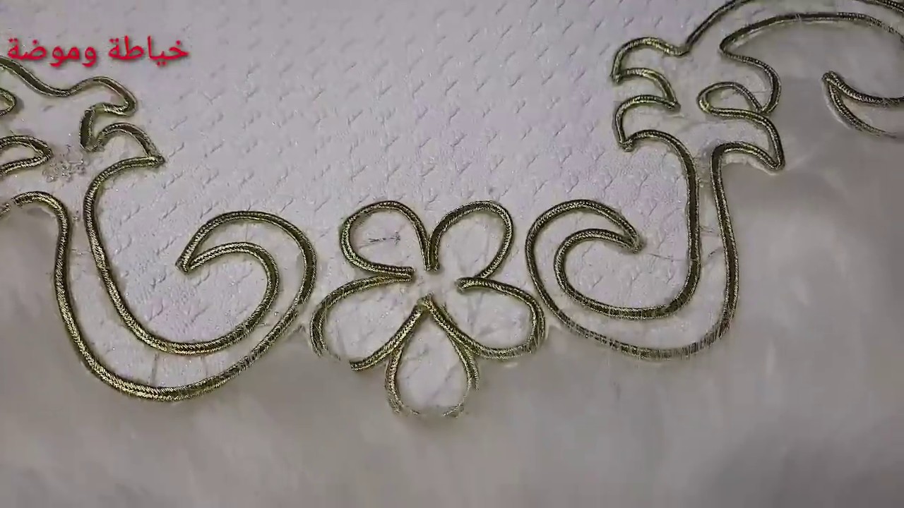 موتيف السكاي والسوتاج بدون ماكنة الخياطةGreat idea to make a motif with the letter s