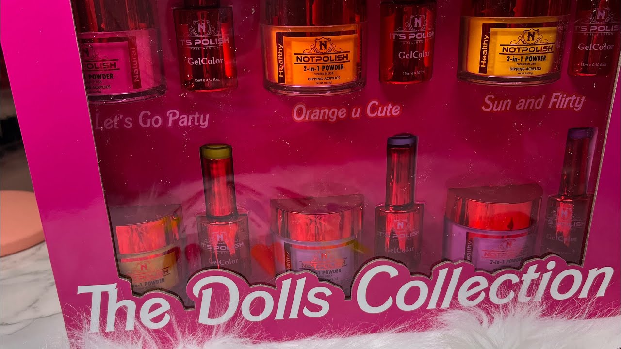 Notpolish The Dolls Collection #unboxing #tutorial #nails #nailart #swatches #fyp