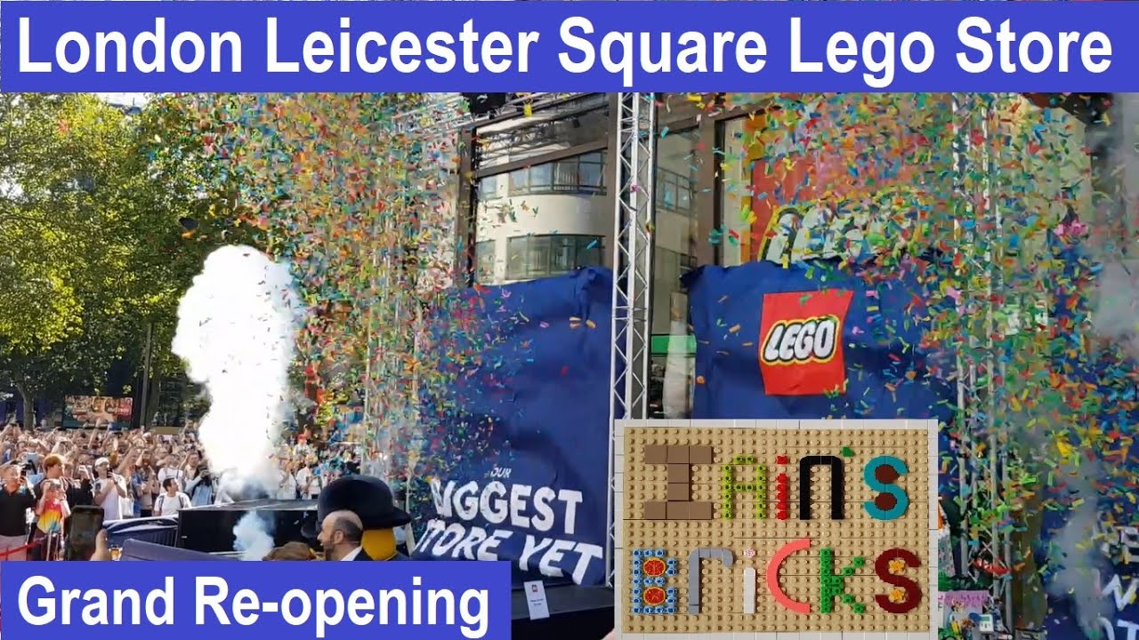 Lego London Leicester Square Grand Re-Opening of the worlds biggest store (& my Lego haul!)