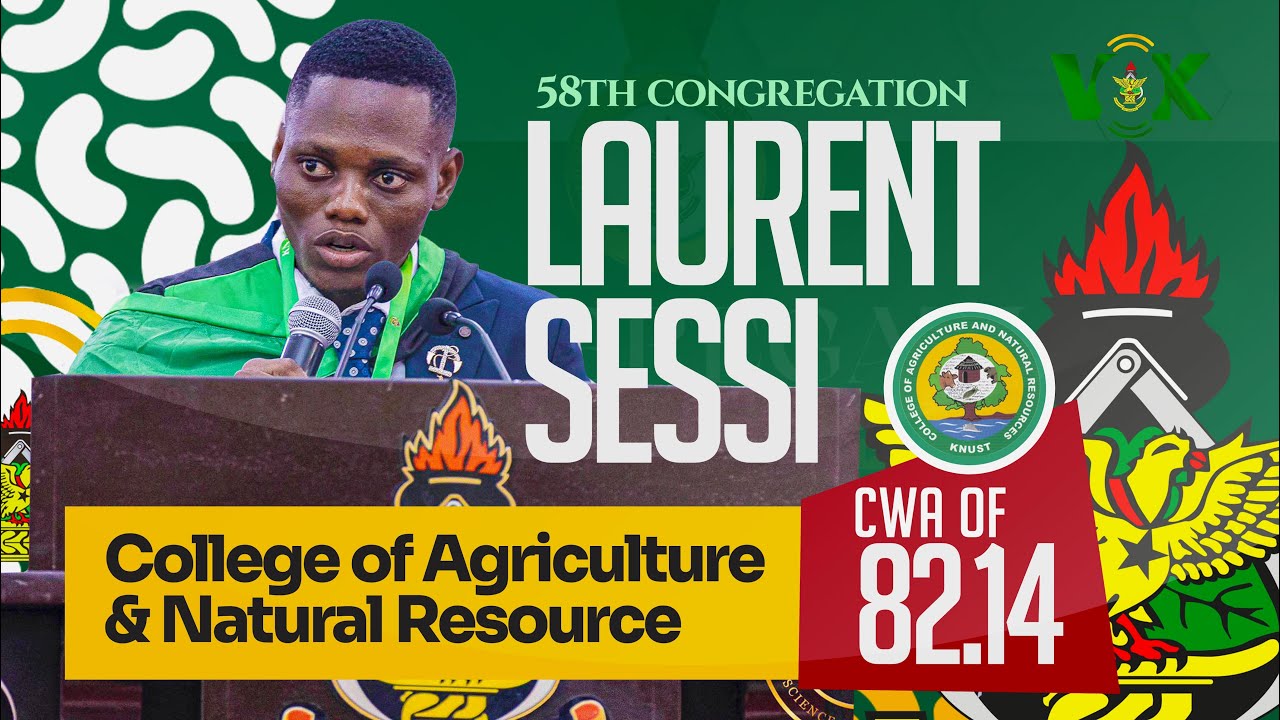 LAUREN SESSI From Nsawam SHS To KNUST Valedictorian 82.14 CWA 🤯🧠