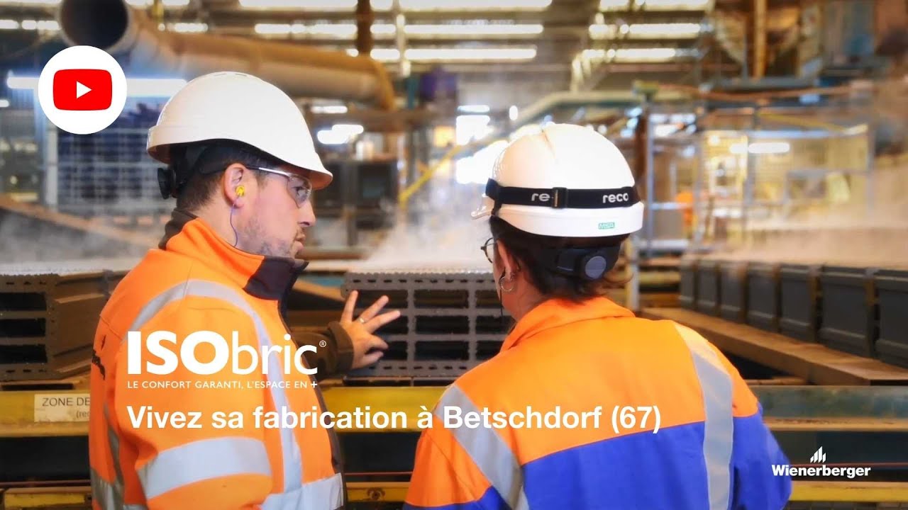 ISObric® : sa fabrication présentée par l'équipe de Betschdorf