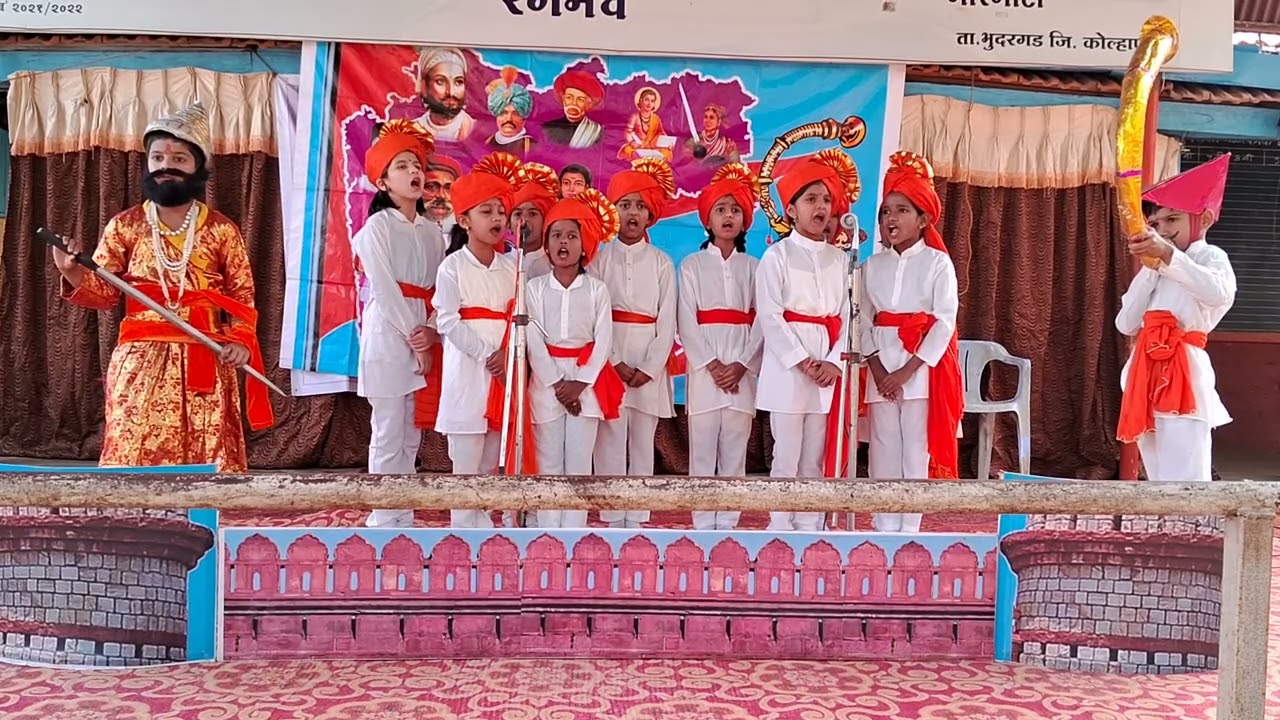 तालुकास्तर सांस्कृतिक स्पर्धा  2024-25 - कधी न शमला नभात घुमला ( जीवन शिक्षण मंदिर शेणगाव ) 
