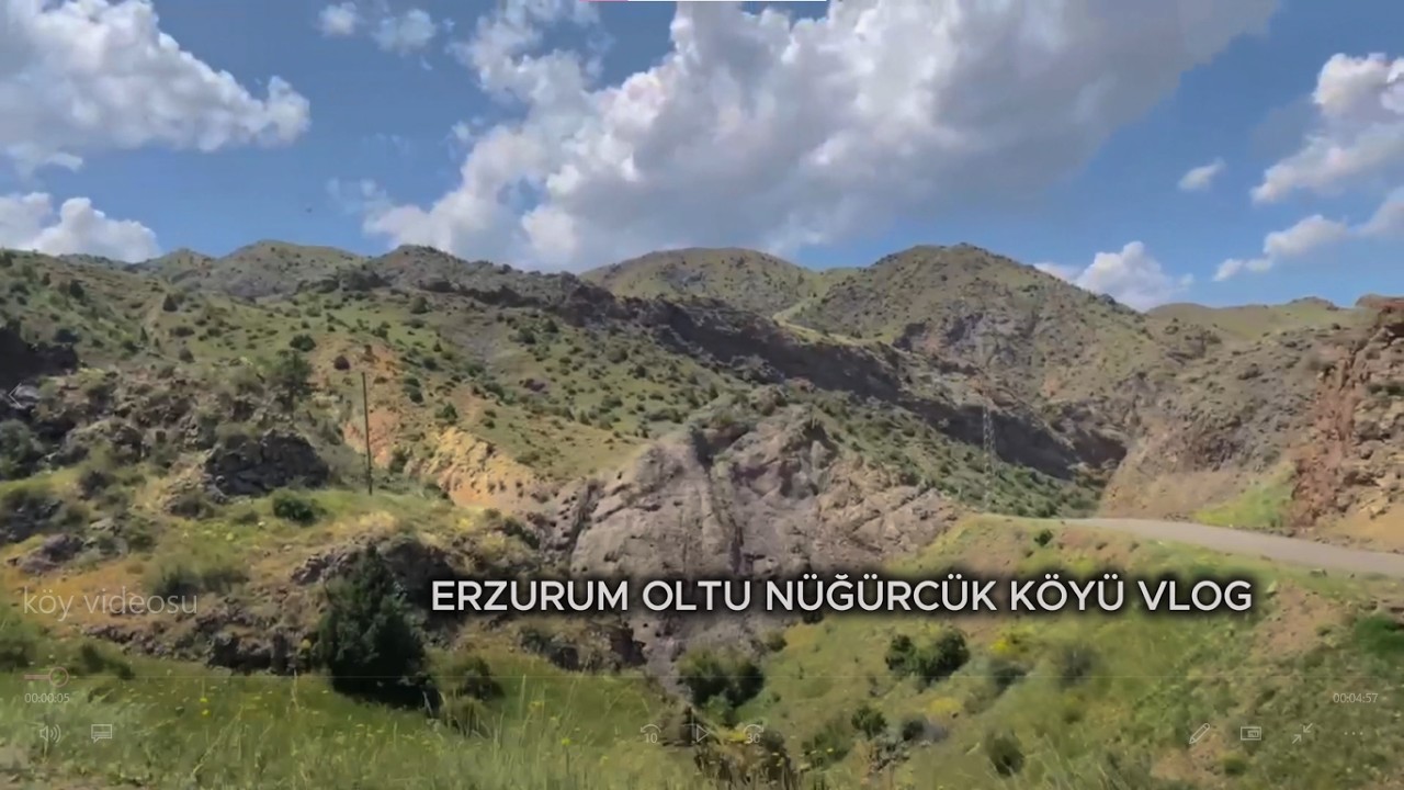 Erzurum Oltu Nüğürcük Köyünden Manzaralar - Haziran 2025