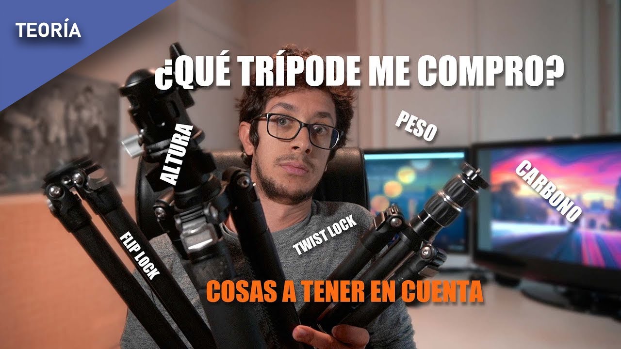 ¿Qué trípode compro? ¿Cuál es el mejor trípode para mí? Cosas a tener en cuenta.
