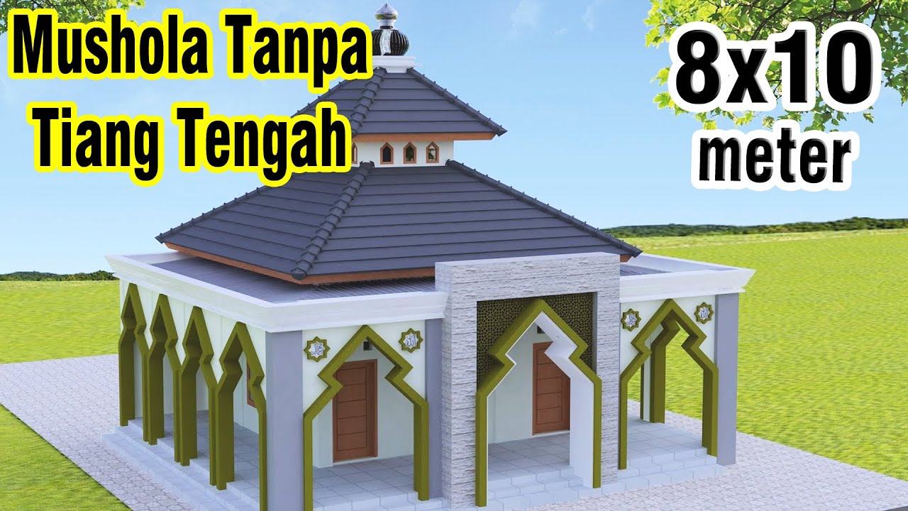 Desain Mushola + Gambar Kerja