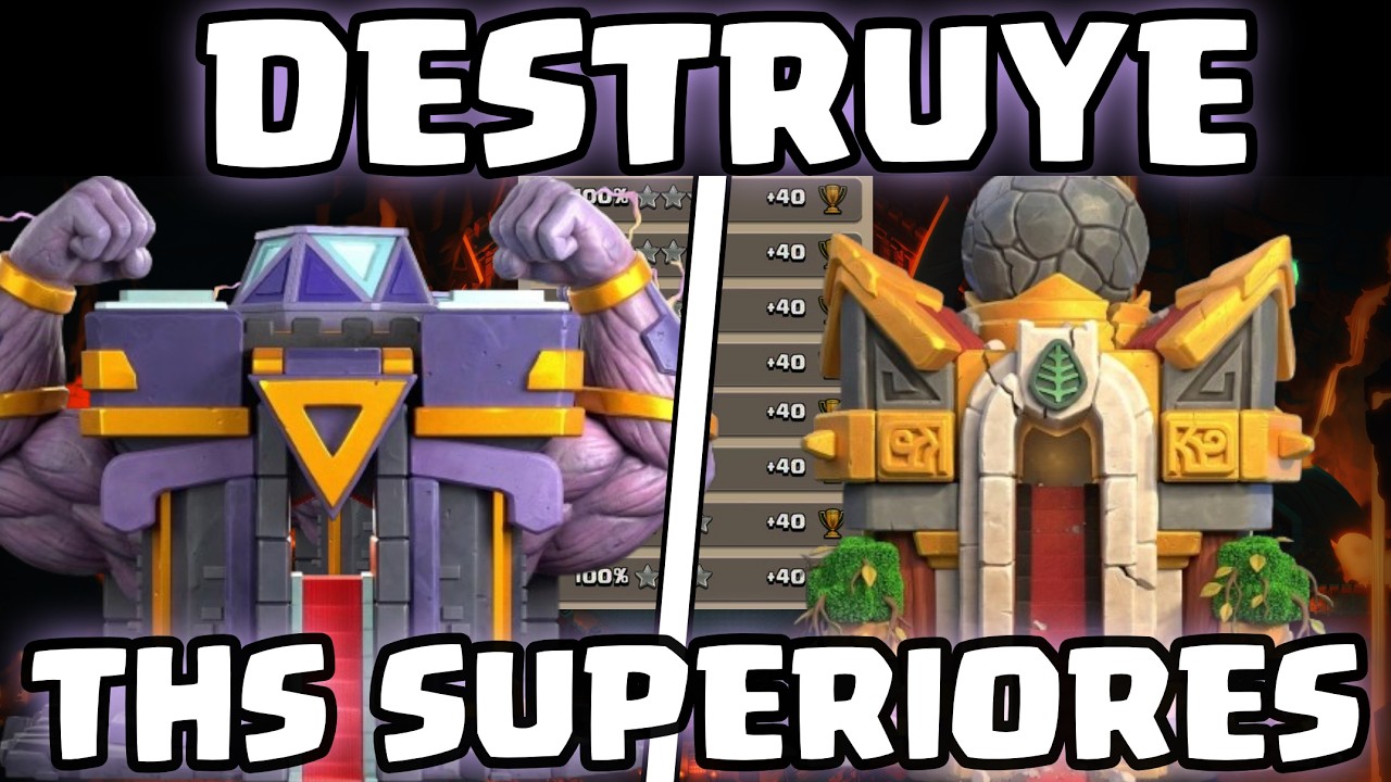 🔥PLENEA THS SUPERIORES AS&Iacute;🔥| TH15 vs TH16 | CLASH OF CLANS