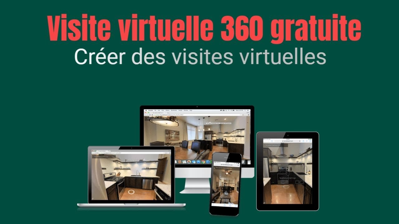 Cr&eacute;ez une Visite Virtuelle 360&deg; Gratuite  Guide Complet pour D&eacute;butants
