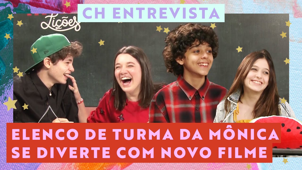 Elenco de Turma da Mônica se diverte ao falar de novo filme #TurmaDaMonicaLiçoes